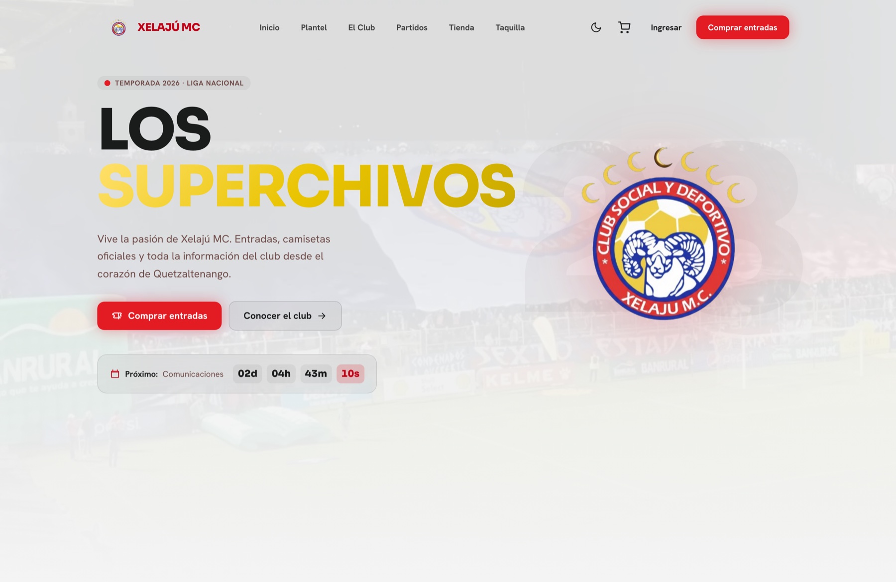 Portada en modo claro